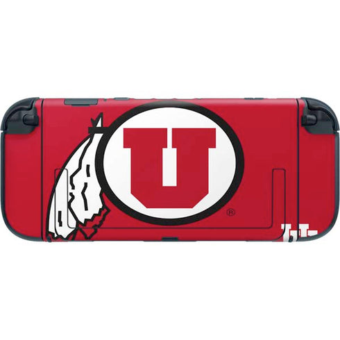 University of Utah Logo Nintendo Switch 2 (2025) with Joy-Con Skin